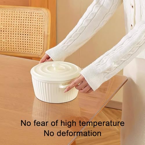 Nappe de table rectangulaire en PVC transparent biseauté imperméable 60x100cm - 7