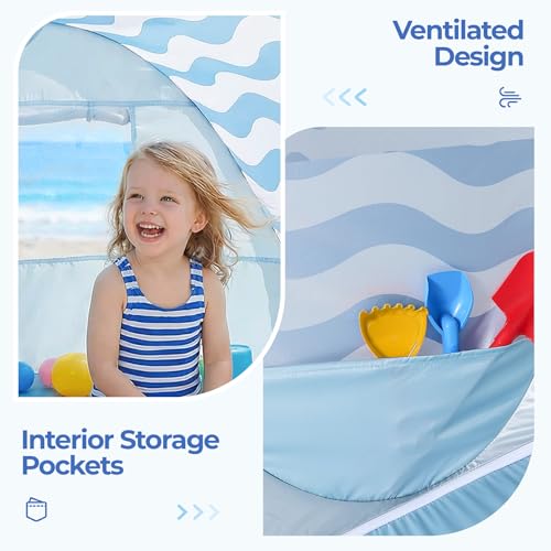Apojungle Pop Up Baby Beach Tent