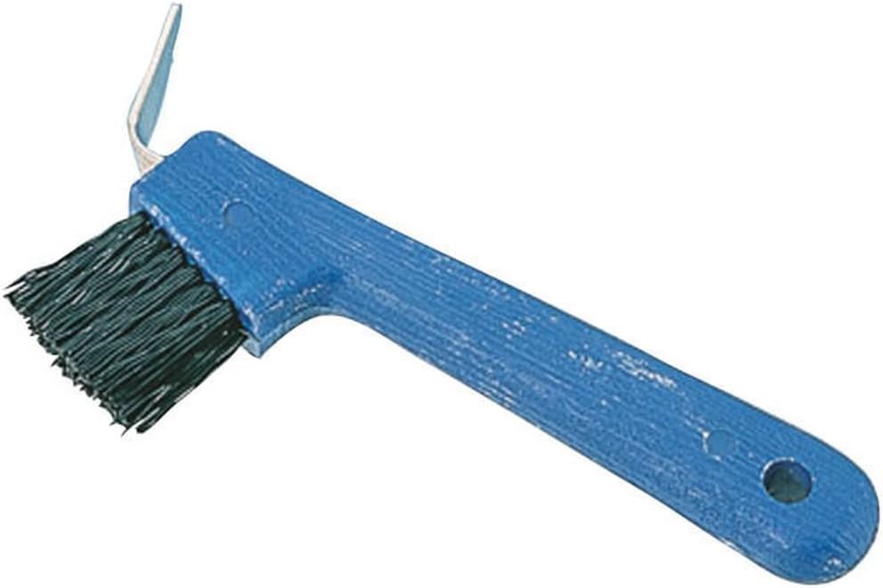 Roma Deluxe Brush Hoof Pick One Size Black : Horse Hoof Care : Pet Supplies