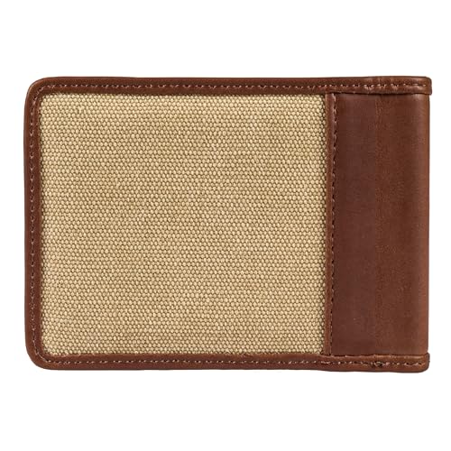 HAMMER ANVIL Mens Slimfold Wallet RFID Safe Thin Bifold Front Pocket Wallet Khaki3