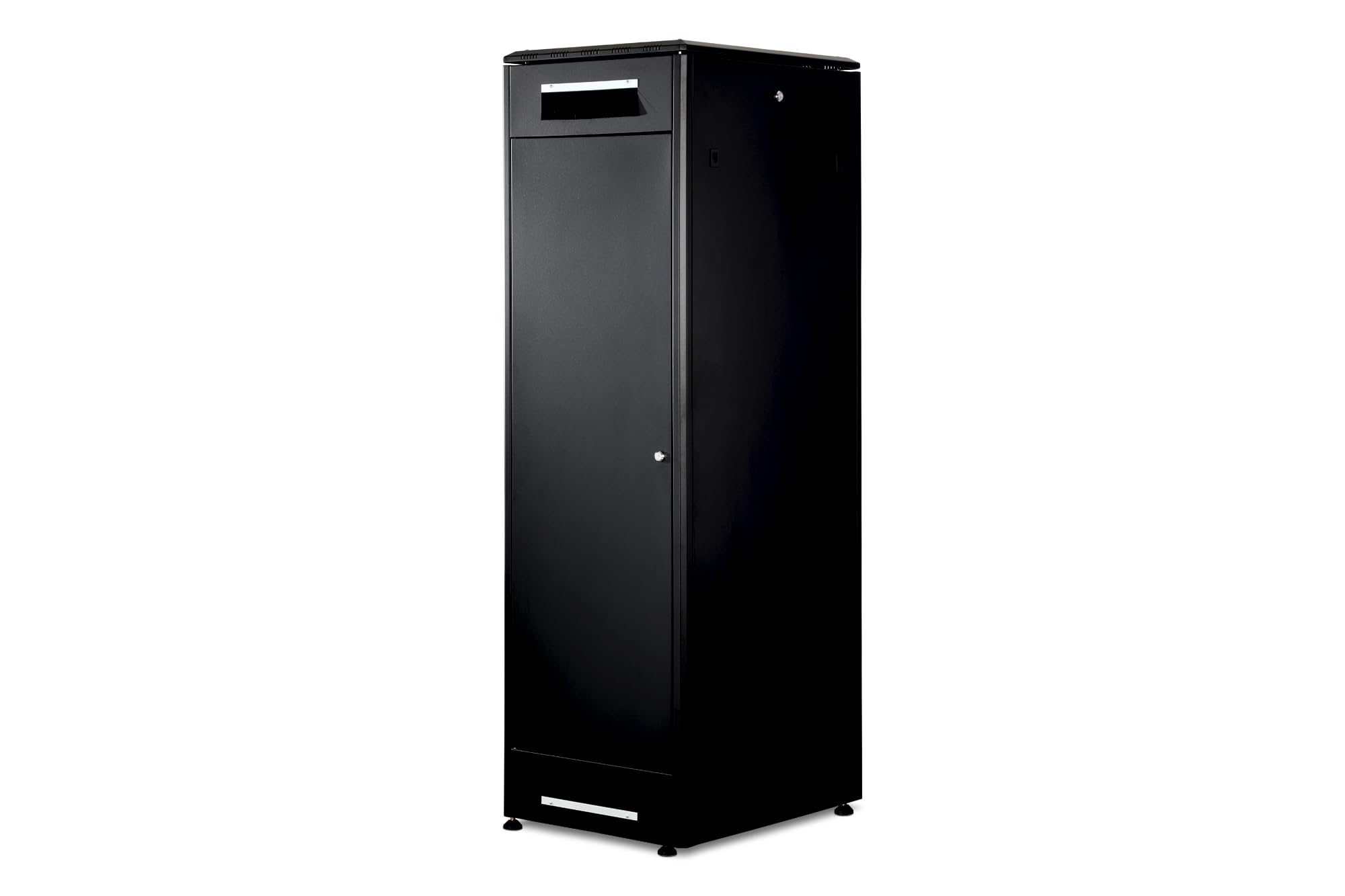 DIGITUS DN-19 42U-6/8-B-1 Unique Series 42 He-Armadio di Rete Professionale, 48,36 cm (19"), Laccato, Nero, 42HE-60 Breit-80 cm Tief