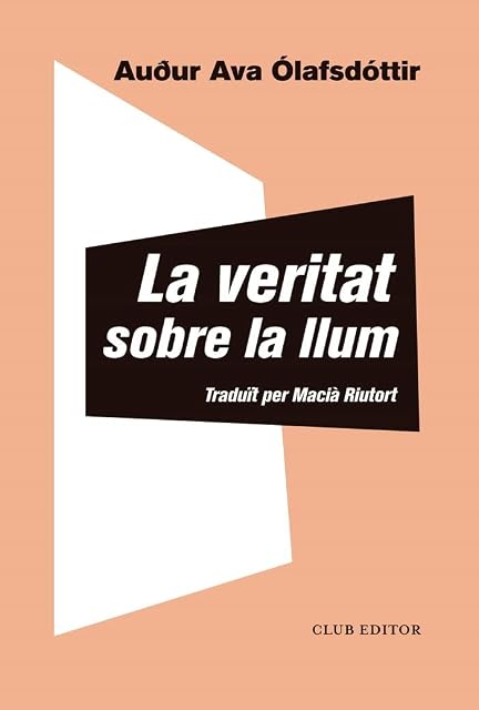 Portada de La veritat sobre la llum