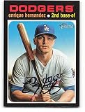 2020 Topps Heritage #281 Enrique Hernandez Los Angeles Dodgers Baseball Card