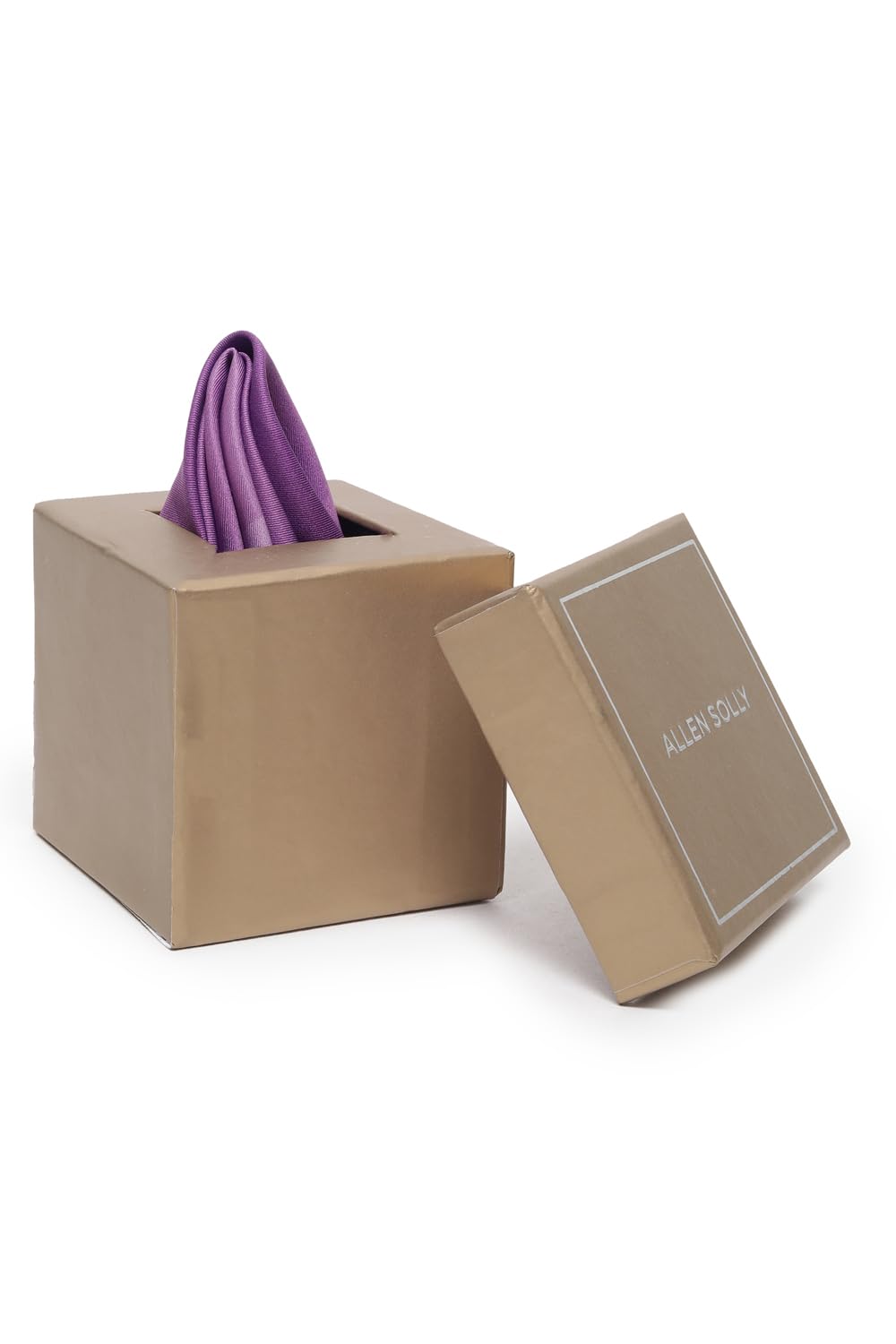 allen solly Men Purple Party Pocket Square-picture-38