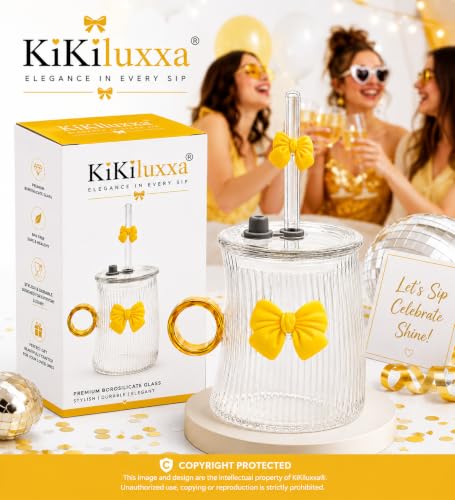 Image of KiKiluxxa Premium Sipper Mug with Lid and Straw| Cute Straw Juice Tumbler Milk Cups| Stylish Reusable Drinking Galss for Women Girls Kids (Arctic Sky Blue)