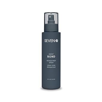 SEVEN Haircare Kente Bond Reparative Leave In Hairspray for Women & Men, Damaged or Split Ends, Detangler Hair Spray for Fine Thin Hair with Sweet Almond & Green Tea, Made in USA