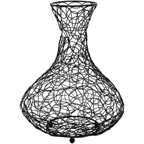Cage de rangement pour bouchons de vin en métal robuste au design épuré