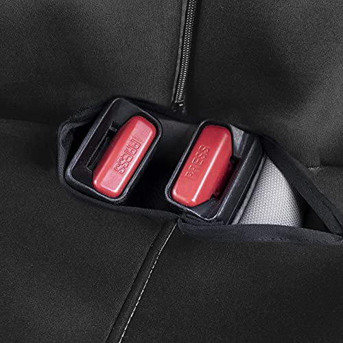 Big Ant Black Waterproof Rear Bench Car Neoprene Padded Back Seat Cover For Cars, Car Seat Covers For Kids Dogs, Universal Fit For Auto Truck Van Suv #TOP3