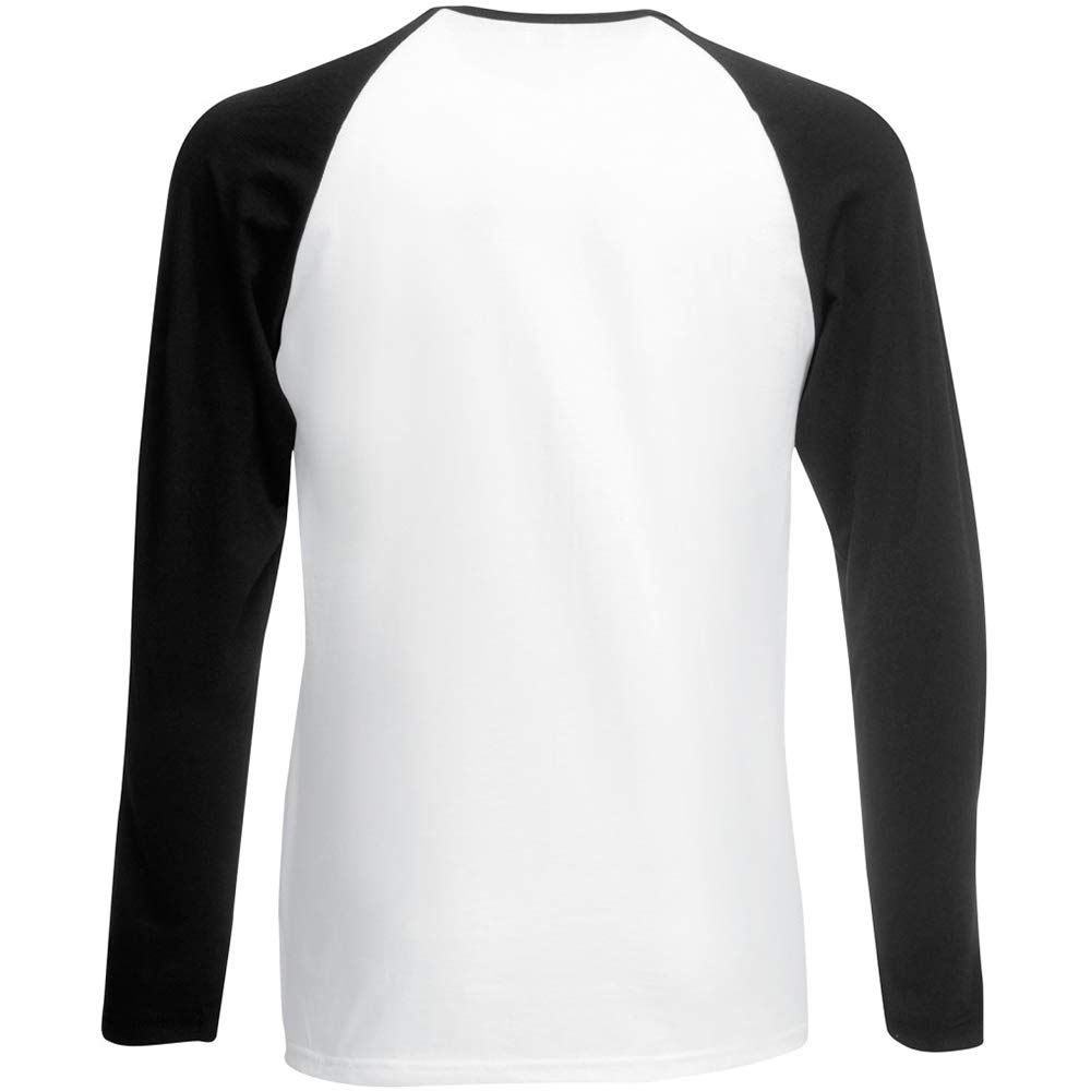 Fruit of The Loom Baseball Classique À Manches Longues T-Shirt Homme (Lot de 3)