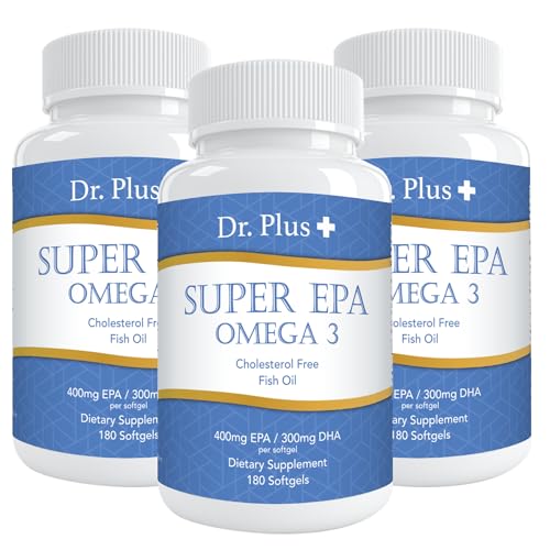 �X�[�p�[ EPA + DHA �I���K�R 2500mg �P��(EPA 800mg DHA 600mg) �t�B�b�V���I�C�� 180�\�t�g�W�F�� 3������ Dr.Plus Formula (3)