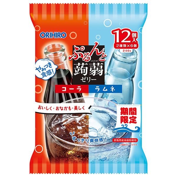 Amazon.co.jp: 《セット販売》 オリヒロ ぷるんと蒟蒻ゼリー パウチ