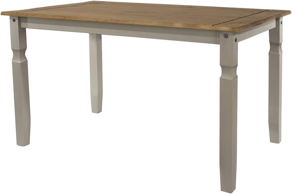 Furniture Dash Rectangular Kitchen & Dining Tables - 4 to 6 Person, Wooden Breakfast Nook & Small Table