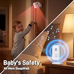 HENDUN Motion Sensor Doorbell for Business, Bed Alarm for Elderly Dementia - Image 4