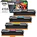 Price comparison product image Cool Toner Compatible Toner Cartridge Replacement for HP 410A CF410A CF411A CF412A CF413A Color Laserjet Pro MFP M477fdw M477fnw M477fdn M377dw M452dn M452dw (Black,Cyan,Yellow,Magenta, 4-Pack)