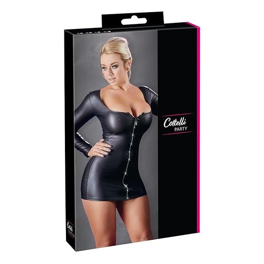 Cottelli Collection Body Negro Nero 001 Talla Del Fabricante: Para Mujer