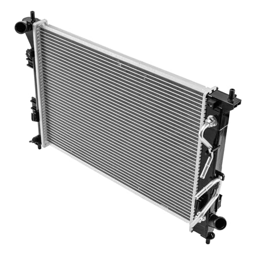 Image of PHILTOP Core Radiator Compatible with 2014-2016 Soul, 2017 Soul 1.6L, 2017 Soul 2.0L Transmission Oil Cooler Included