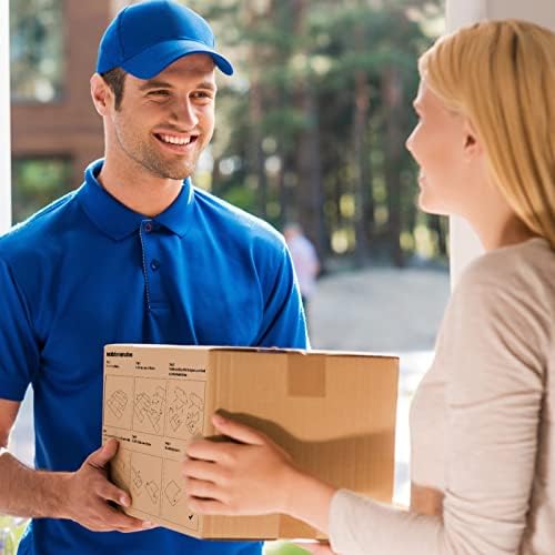 RLAVBL 25 Cardboard Boxes 9X6X3in(22.9*15.3*7.7cm) White Shipping Box, Kraft Corrugated Small Mailing Boxes