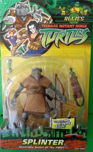 Teenage Mutant Ninja Turtles Aliados – Splinter + DVD bônus (Mudança de coisas)