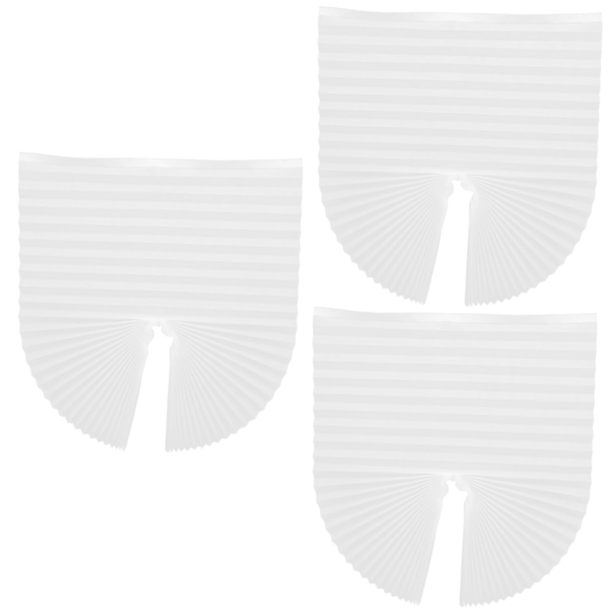 ERINGOGO 3pcs Door Blinds No Drilling Temporary Window Blinds Self-Adhesive Privacy Shades