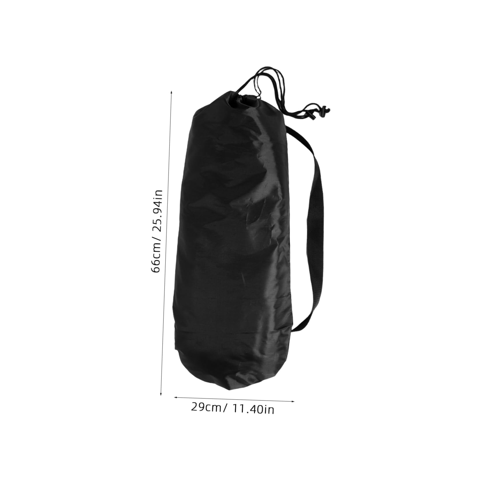 ibasenice Black Skateboard Organizer Skateboard Shoulder Carrier Skateboard Portable Skateboard Bag Oxford Cloth