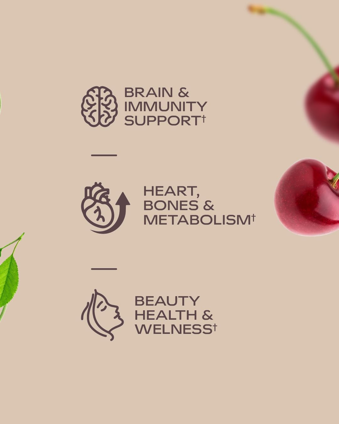 Aventus Women’s Multivitamin | Daily Vitamin Support with Iron | Beauty Health and Wellness | Brain, Immunity Support | Cherry Flavored Melt Tablets | 60 ct, 30 Servings - Image 3