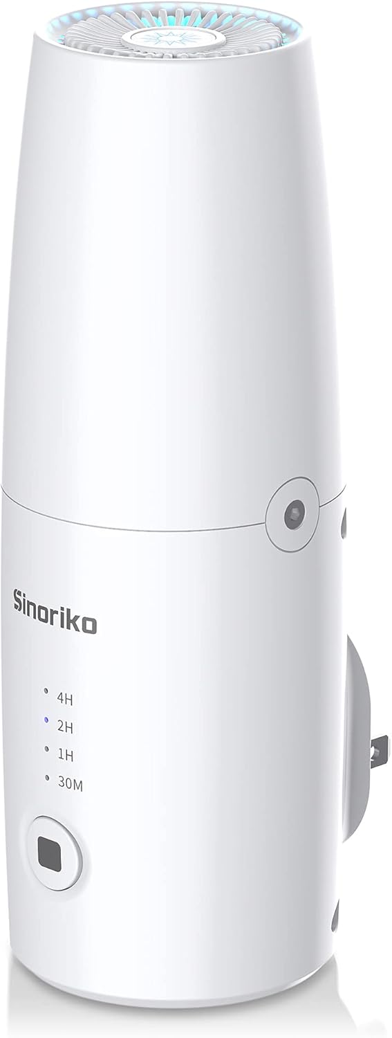 Plug In Air Purifiers for Home UV Light Sanitation for