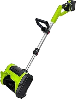 【家庭除雪神器!】電動充電式除雪機 1000W 軽量設計 素早く除雪!吹雪方向自由調整 幅25cm×深16cm 投げ距離8m 2000mAh大容量バッテリー 折りたたみ式で保管超簡単 除雪用具