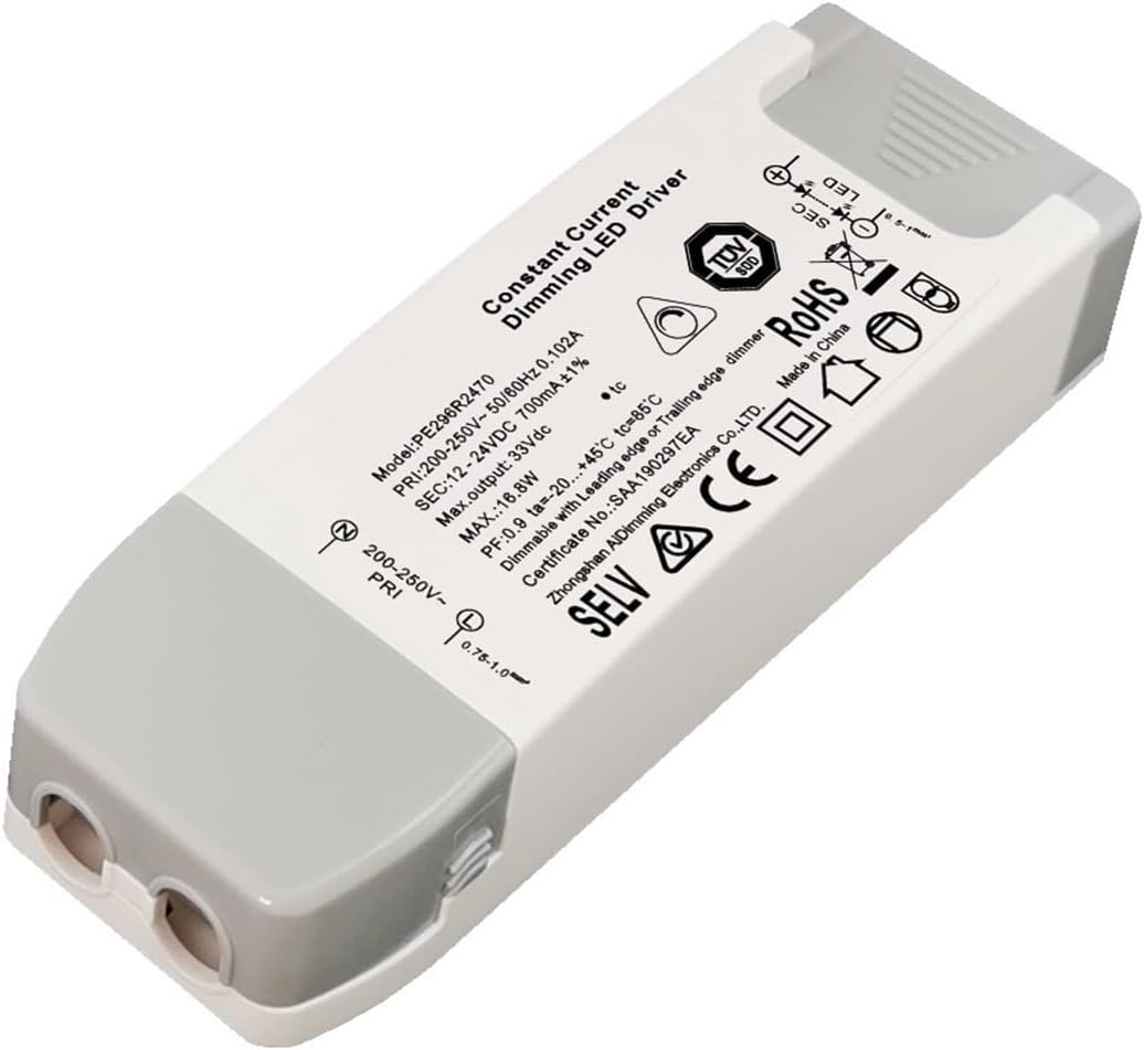 PE296 European and American SAALED thyristor dimming Driver Power Supply 18W