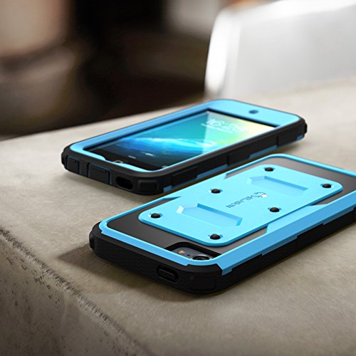 I-Blason Armorbox Case Designed For Ipod Touch 7/6/5, Full Body Case With Built-In Screen Protector For Apple Ipod Touch 5Th/6Th/7Th Generation, Blue #TOP6