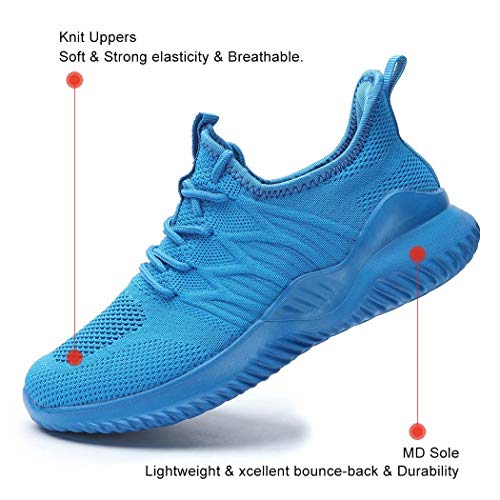Image of KEEZMZ Womens Ladies Walking Running Shoes Slip On Lightweight Casual Tennis Sneakers Clothes Shoes