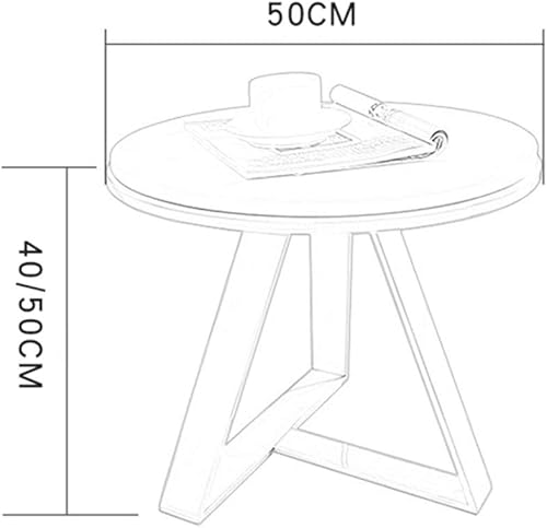 Miniatura 3 de Escritorios WFF - Mesa auxiliar para sofá, mesa de café, mesita de noche, cocina, dormitorio, oficina, color blanco