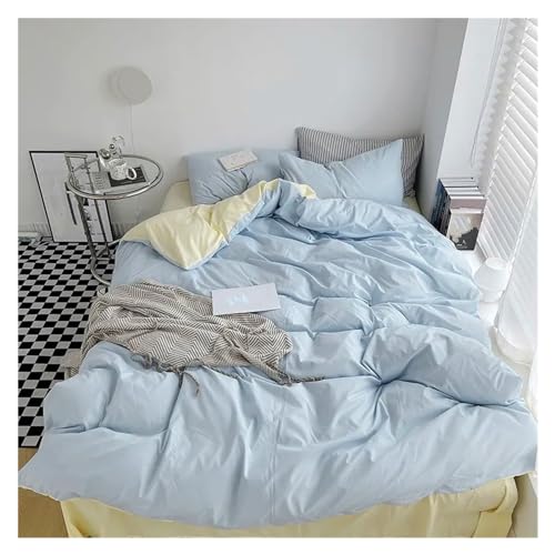 Housse de couette double et taies d'oreiller pour parure de lit queen size - 8