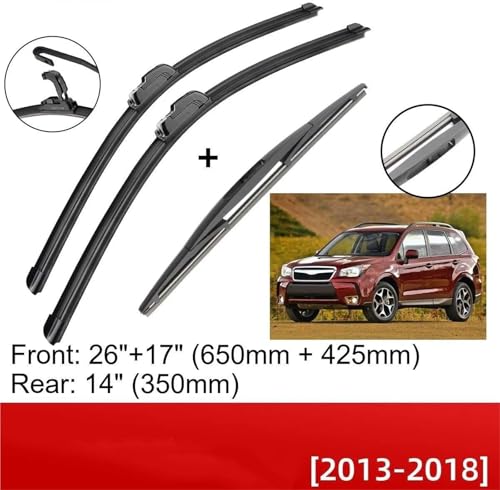 Limpiaparabrisas de coche de alta visibilidad para Subaru Forester MK4 2