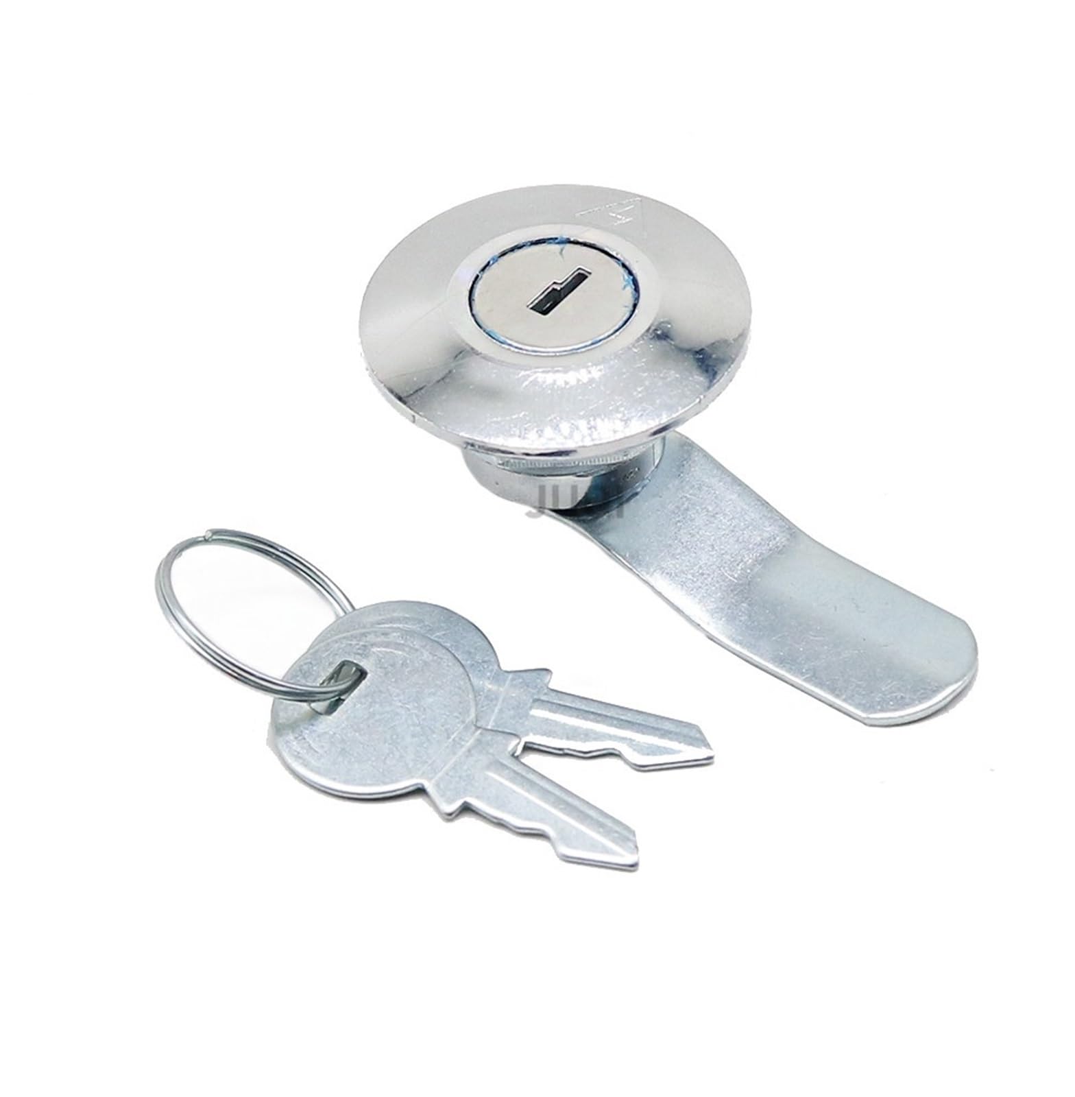 Petite serrure ronde de 22mm pour sécuriser la boîte de distribution de la maison