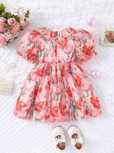 Image of Tagas Girl Dress| Girls Frock Frock for Girls|Casual wear for Kids Dresses|(KD-62) Knee-Length