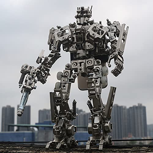 Kit meccanico per l'assemblaggio Mecha Explorer in metallo 3D (673 pezzi)