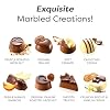 Belgian Chocolate Gift Box by GuyLian, 6.35 oz, 16 pc Opus Luxury Assortment, Premium Gourmet Chocolate, Milk, White & Dark Candy Treat for Women and Men