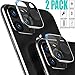 (2 Pack) Compatible for Apple iPhone 11 Pro Max Camera Lens Screen Protector Tempered Glass High Definition Transparent Anti-Scratch Fingerprint Camera Lens Protection - Black