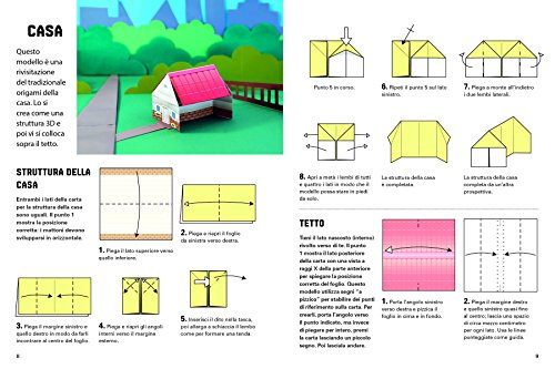 La Mia Città Di Origami. Crea Automobili, Camion, Aeroplani E Treni Di Carta! Con Adesivi - 7