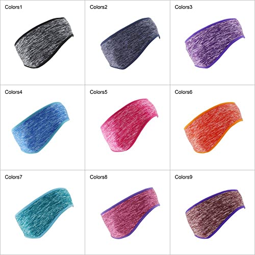 1 peça faixas de cabelo para esportes ao ar livre capa de orelha de lã para suor de inverno faixa de