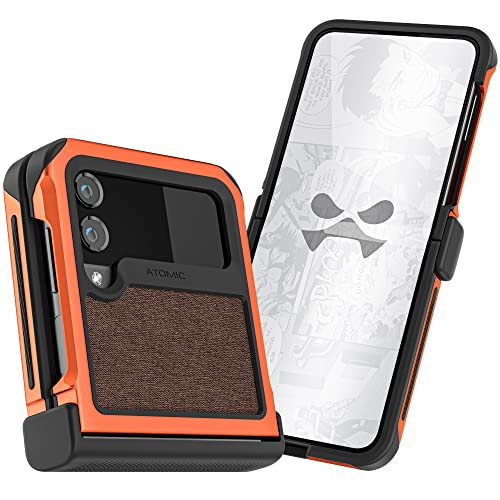 Coque Galaxy Z Flip 4 avec pare-chocs en métal protecteur