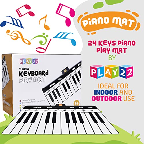 Play22 6000 Floor Piano Mat For Toddlers 71 Inch thumb #2