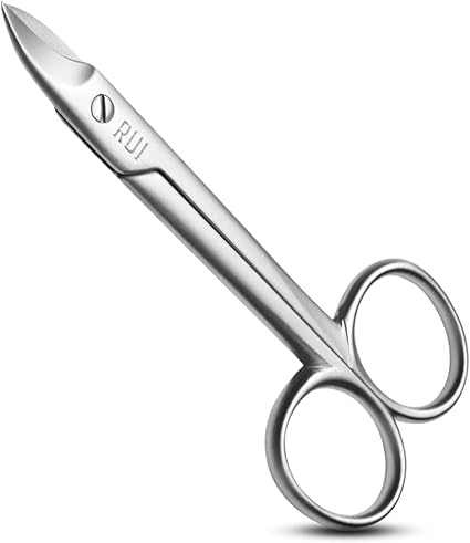 Rui Smiths Pro Precision Toenail Scissors | Stainless Steel Pedicure