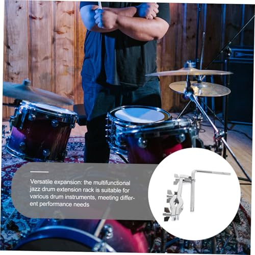 Support de cloche de batterie orientable métal accessoire percussion - 6