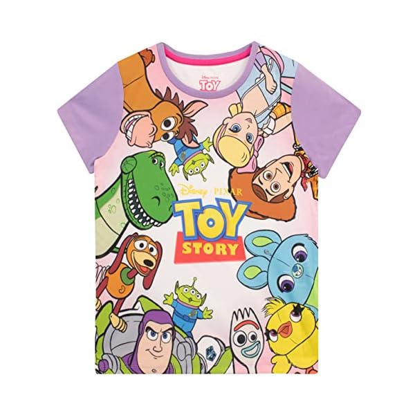 Disney Mädchen Toy Story Schlafanzug – Bild 3