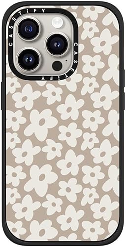 CASETiFY Impact - Funda para iPhone 15 Pro 4 veces probada contra caídas de grado militar, protección contra caídas de 8.2 pies - Estampado de