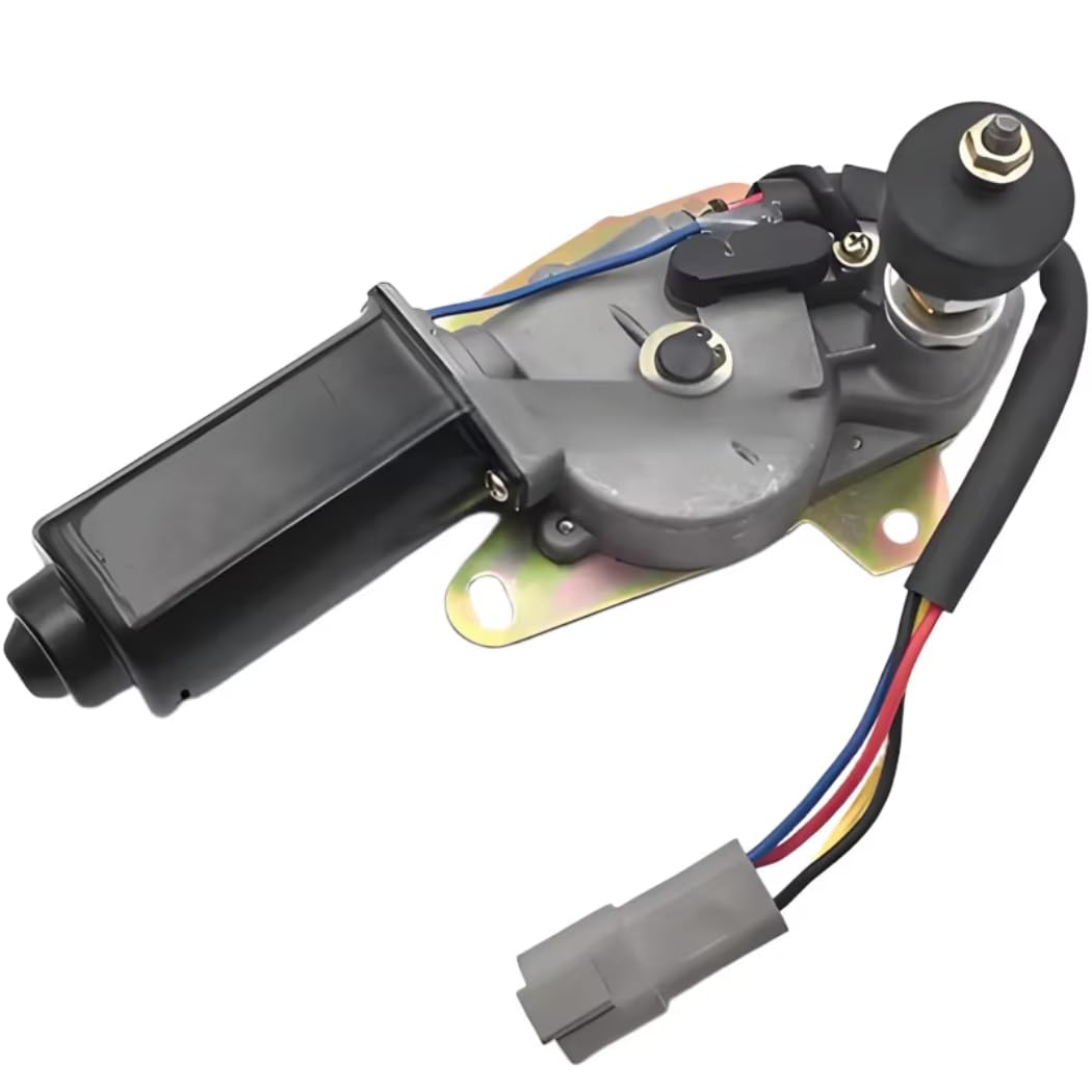 Compatible with Yuchai Excavator YC35 50 60 85 135 Wiper Motor Wiper Motor Assembly Wiper Arm Excavator Spare Parts Machinery Parts