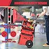 Power Drill Holder Fits for Milwaukee Packout Toolbox,Tape Measure Tool holder,Hanging Screwdrivers, Wrenches on The Side for Packout Toolbox Organizer