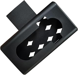 Mikikit 1set Sturdy Doorbell Holder No-Drill Mount for Home Doorbell Bracket Enhanced Heat Dissipation Scratch and Dust Easy Installation for Apartments