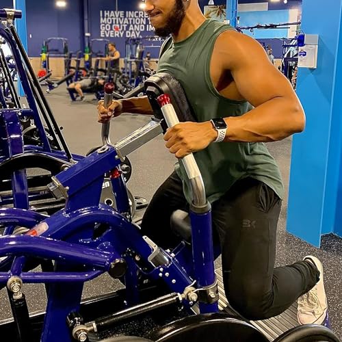 BROKIG Mens Zip Joggers Pants - Casual Gym Workout Track Pants Comfortable Slim Fit Tapered Sweatpants with Pockets2